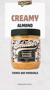 Pasta de Almendra Smutter - Creamy Almond 220g