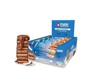 Barra de proteina Maxi Nutrition - Waffle Milk & Coconut (12 unidades)