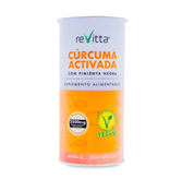 Cúrcuma Activada Revitta - Curcuma + Pimienta Negra 200 gr (80 servicios)