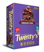 Barra de proteina Yourgoal - Twenty Chocolate Fudge (12 unidades)
