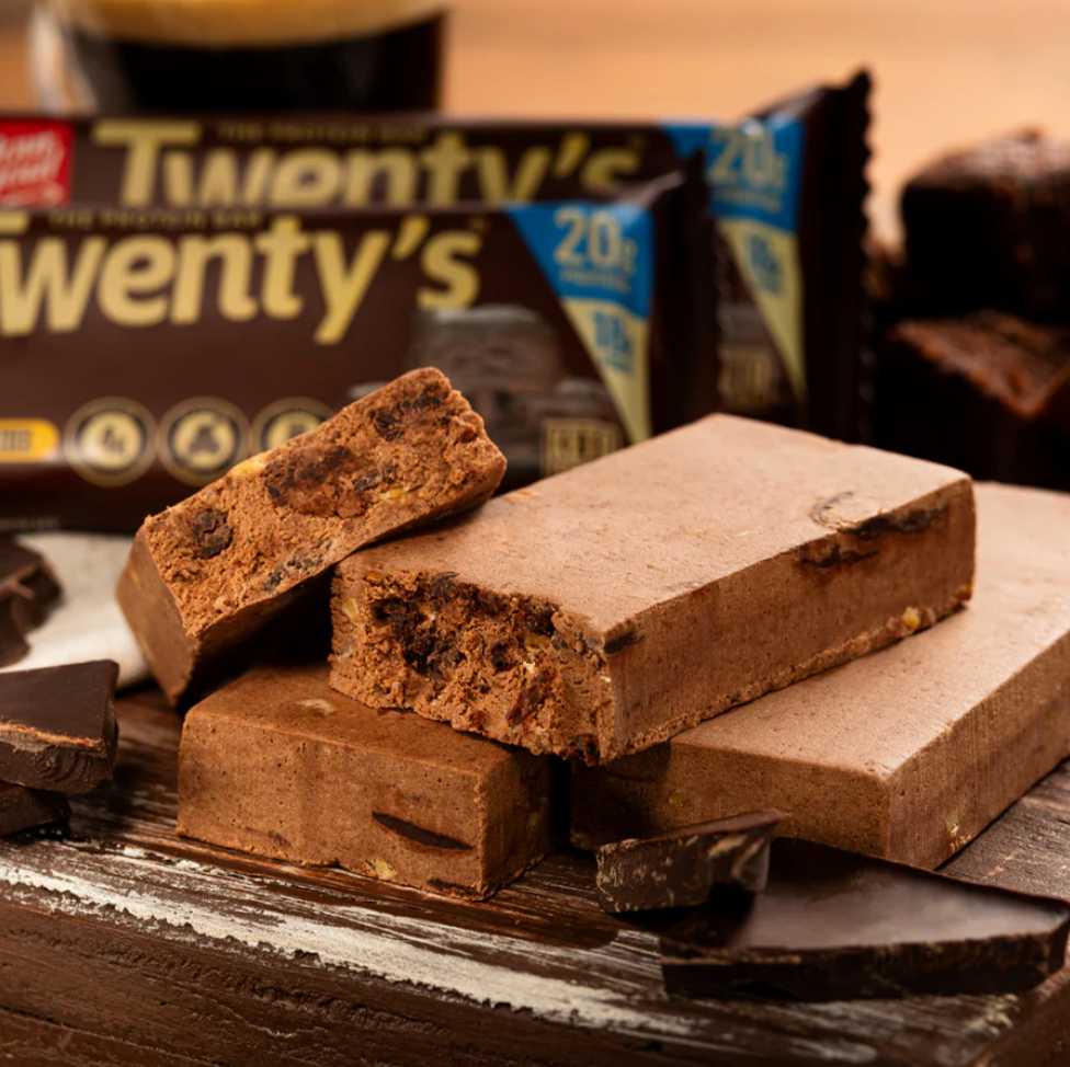 Barra de proteina Yourgoal - Twenty Chocolate Brownie (12 unidades)