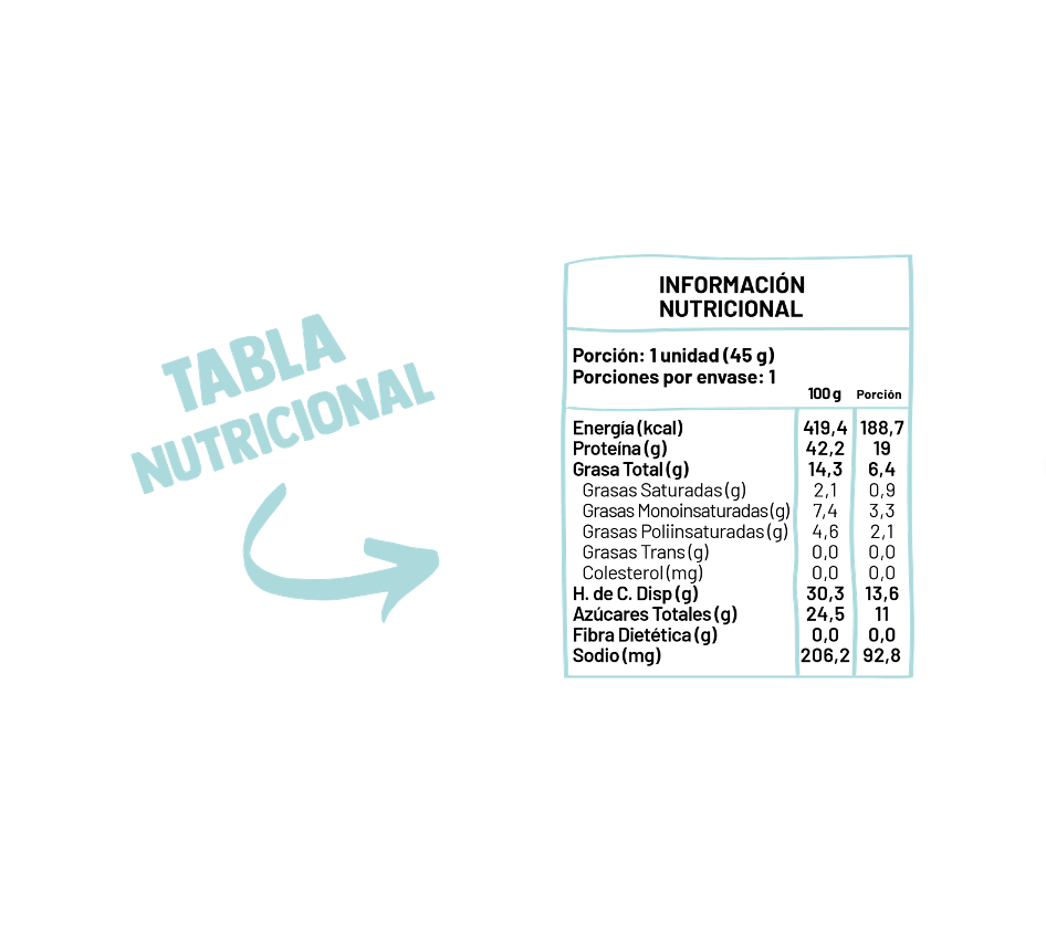 Barra de proteina Underfive - Maní Miel (12 unidades)
