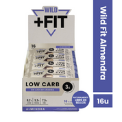Barra de chocolate Wild Fit - Almendra (16 unidades)