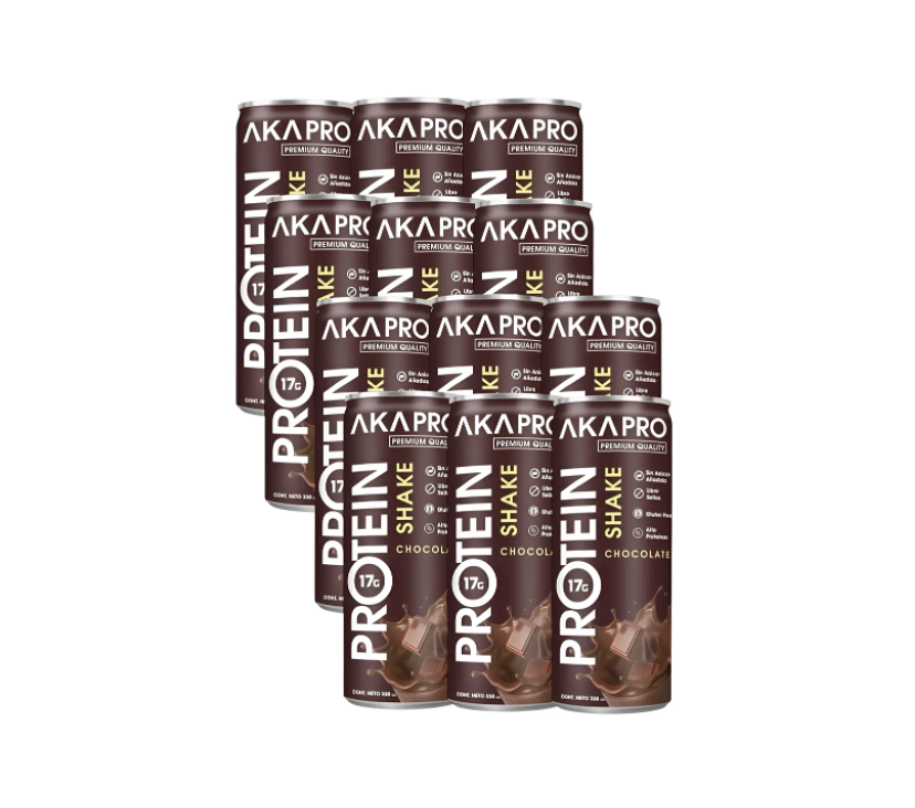 Batido de proteina Akapro - Chocolate 12 unidades