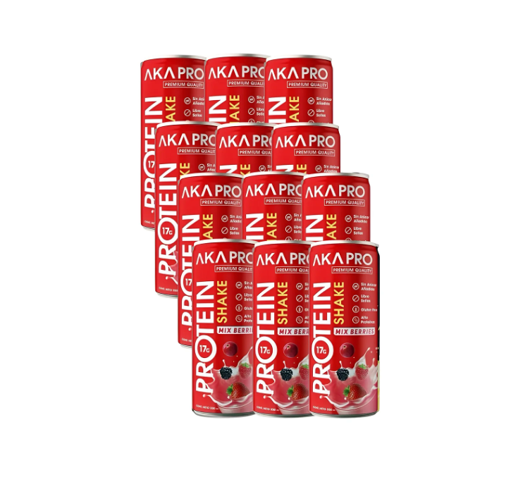 Batido de proteina Akapro - Berries 12 unidades