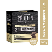 Barras de protein Wild Protein Pro - Cookies & Cream (4 unidades)