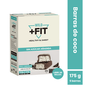 Barra de chocolate Wild Fit - Coco (5 unidades)
