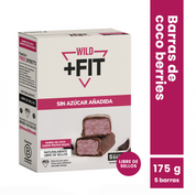 Barra de chocolate Wild Fit - Coco Berries (5 unidades)