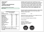 Barra de proteina Atlhetica Nutrition - Pistacho (12 unidades)