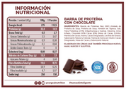 Barra de proteina Protein Snack - Chocolate & Crispis (5 unidades)