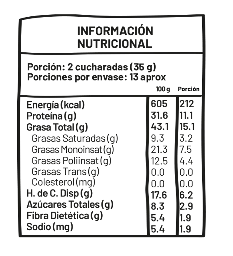 Mantequilla de mani Underfive - Peanut Butter Protein 460gr
