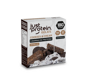 Barra de proteina Just Protein - Cookies & Cream (5 unidades)