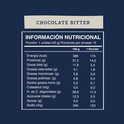 Barras de proteina Wild Protein - Chocolate Bitter (16 unidades)