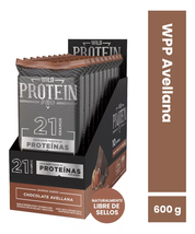 Barras de proteina Wild Protein Pro - Chocolate Avellana (10 unidades)