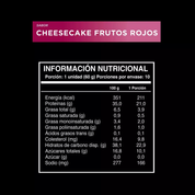 Barras de proteina Wild Protein Pro - Cheesecake Frutos Rojos (10 unidades)