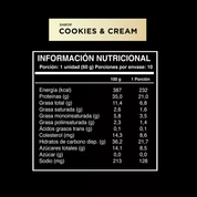 Barras de protein Wild Protein Pro - Cookies & Cream (10 unidades)