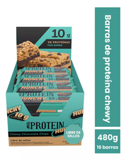 Barra de proteina Wild Protein - Munchy Chocolate Chips (16 unidades)