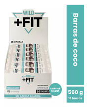 Barra de chocolate Wild Fit - Coco (16 unidades)