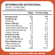 Barra de proteina Just Protein - Chocolate Avellana (5 unidades)