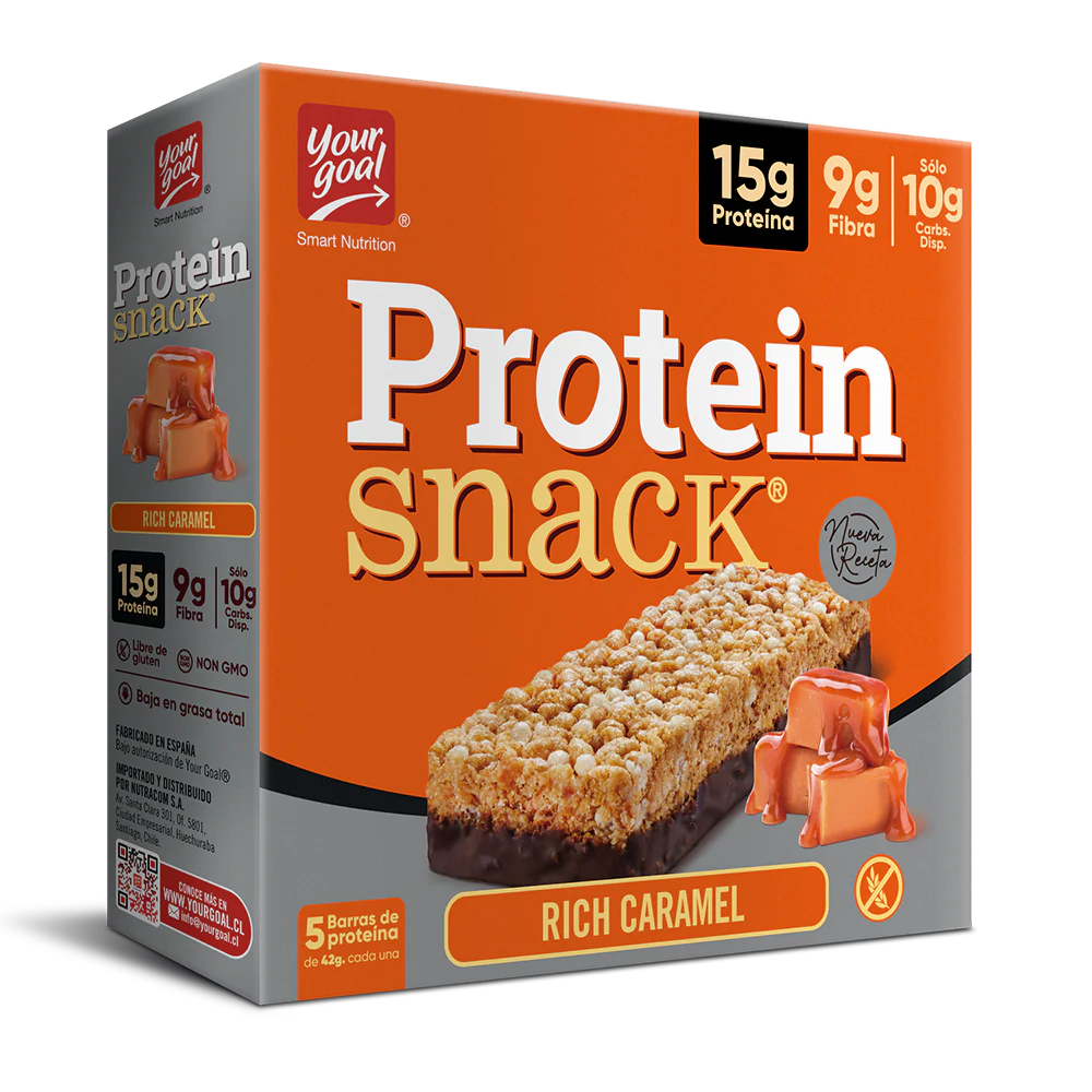 Barra de proteina Protein Snack - Caramel (5 unidades)