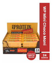 Barra de proteina Wild Protein - Mini Chocolate Mani (24 unidades)