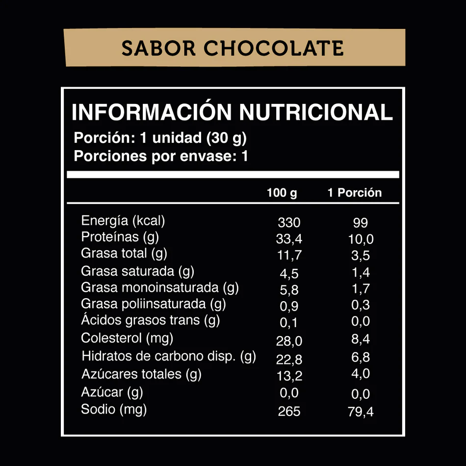 Barra de proteina Wild Protein - Mini Chocolate (24 unidades)