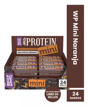 Barra de proteina Wild Protein - Mini Chocolate Naranja (24 unidades)