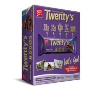 Barra de proteina Yourgoal - Twenty Chocolate Fudge (4 unidades)