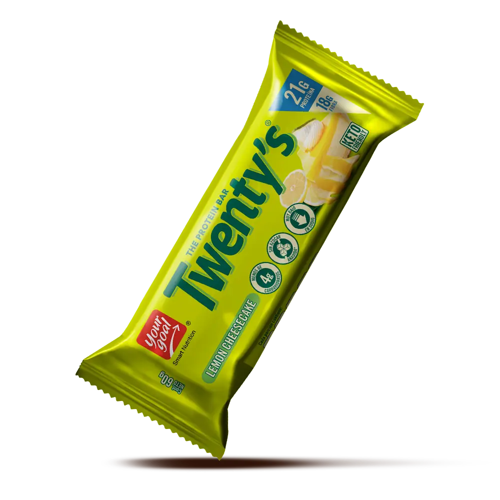 Barra de proteina Yourgoal - Twenty Lemon Cheescake (4 unidades)