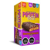 Barra de proteina Protein Bite - Caramel Peanut (4 unidades)