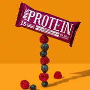 Barras de proteina Wild Protein - Berries (16 unidades)