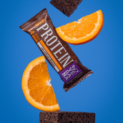 Barras de proteina Wild Protein - Chocolate Naranja (16 unidades)