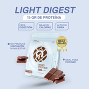 Proteina en polvo QNT - Whey Protein Chocolate belga 500 gr