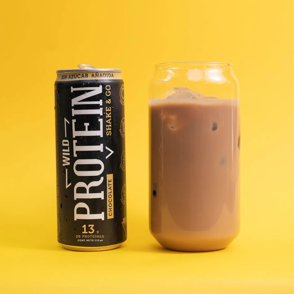 Batido de proteina Wild Protein - Chocolate (12 unidades)