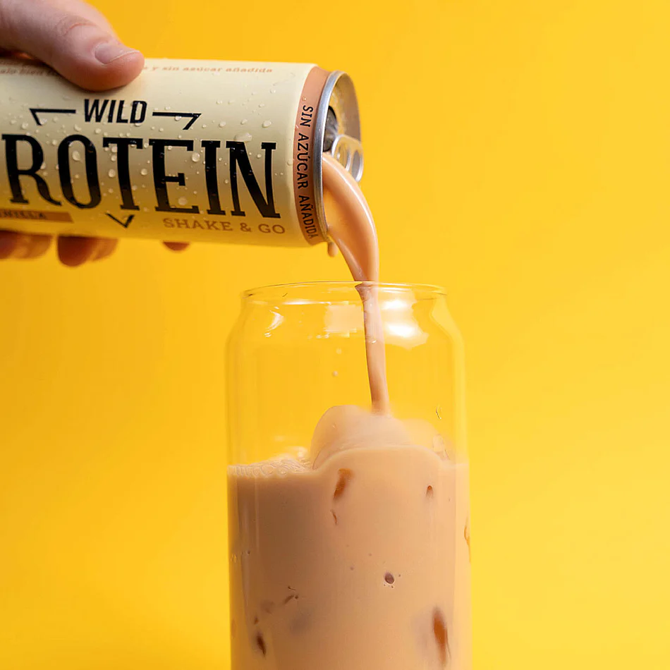 Batido de proteina Wild Protein - Vainilla (12 unidades)