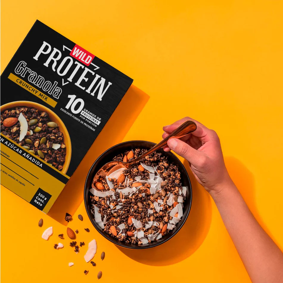 Granola Wild Protein - Crunchy Mix 300 gr