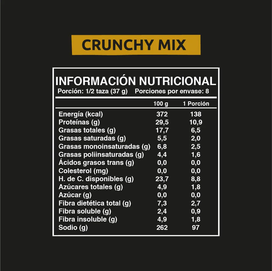 Granola Wild Protein - Crunchy Mix 300 gr