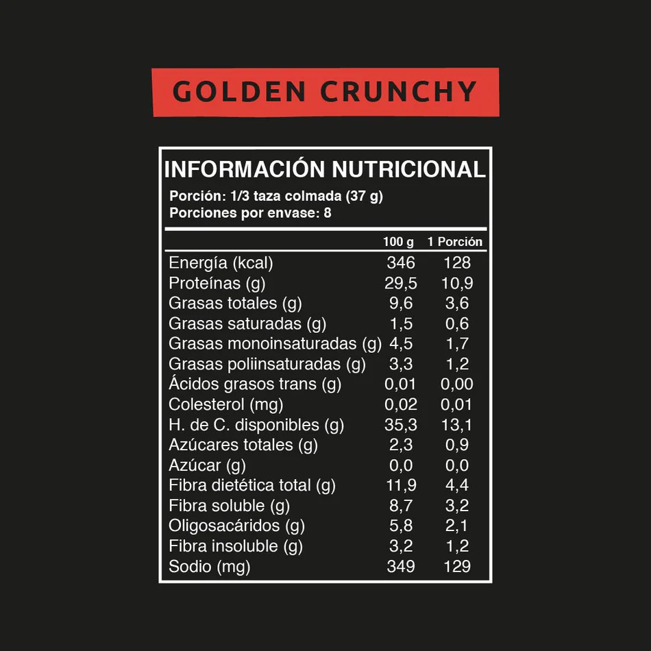 Granola Wild Protein - Golden Crunchy 300 gr