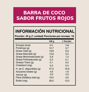 Barra de chocolate Wild Fit - Coco Berries (16 unidades)