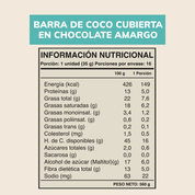 Barra de chocolate Wild Fit - Coco (16 unidades)