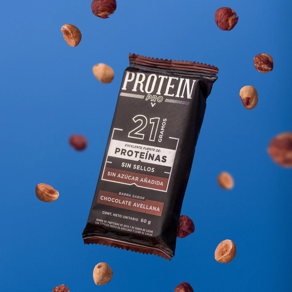 Barras de proteina Wild Protein Pro - Chocolate Avellana (10 unidades)