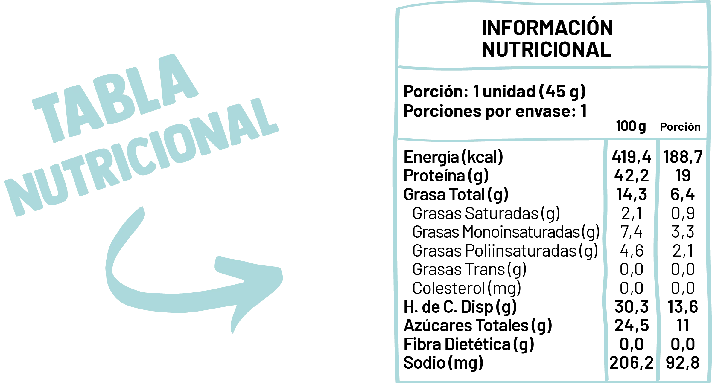 Barra de proteina Underfive - Maní Miel (5 unidades)