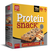 Barra de proteina Protein Snack - Banana Chips Caramel (5 unidades)