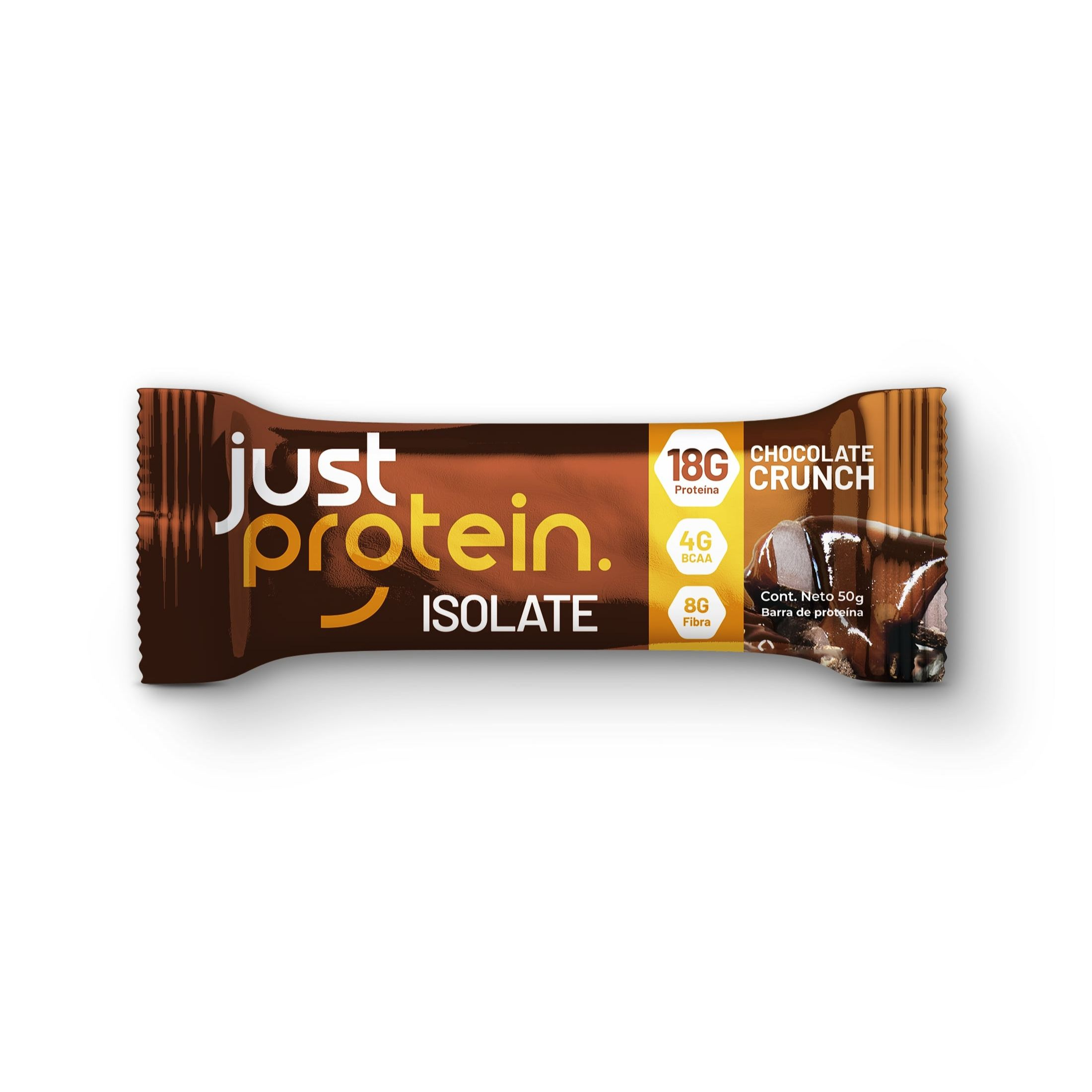 Barra de proteina Just Protein - Chocolate Crunch (5 unidades)