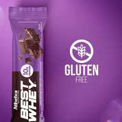 Barra de proteina Atlhetica Nutrition - Brownie de chocolate (12 unidades)