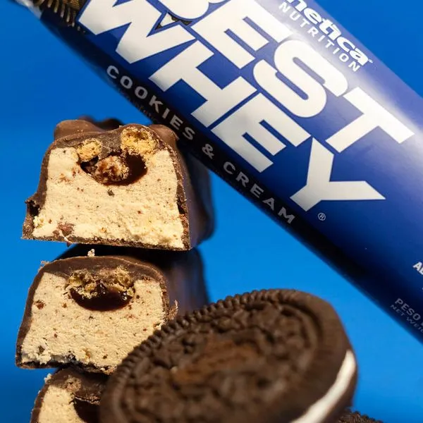 Barra de proteina Atlhetica Nutrition - Cookies & Cream 12gr (12 unidades)