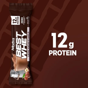Barra de proteina Atlhetica Nutrition - Leche cacao y avellana 12 gr (12 unidades)