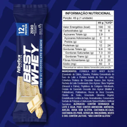 Barra de proteina Atlhetica Nutrition - Torta de Chocolate Blanco (12 unidades)