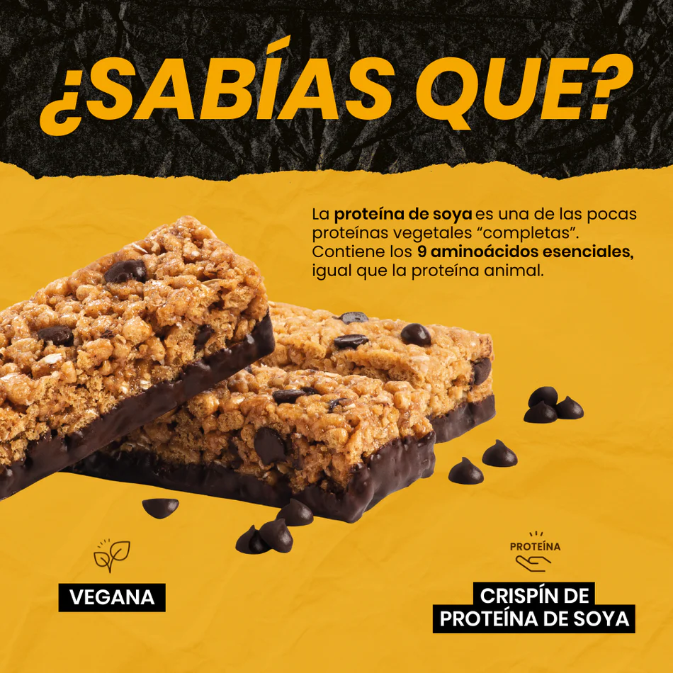 Barra de proteina Wild Protein - Munchy Chocolate Mani (16 unidades)