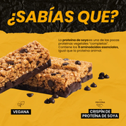 Barra de proteina Wild Protein - Munchy Chocolate Mani (4 unidades)
